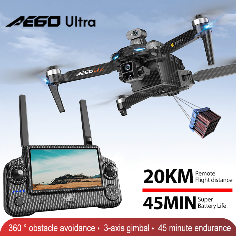 Drone Power Bank - Profesjonalny dron AE60 GPS z kamerą