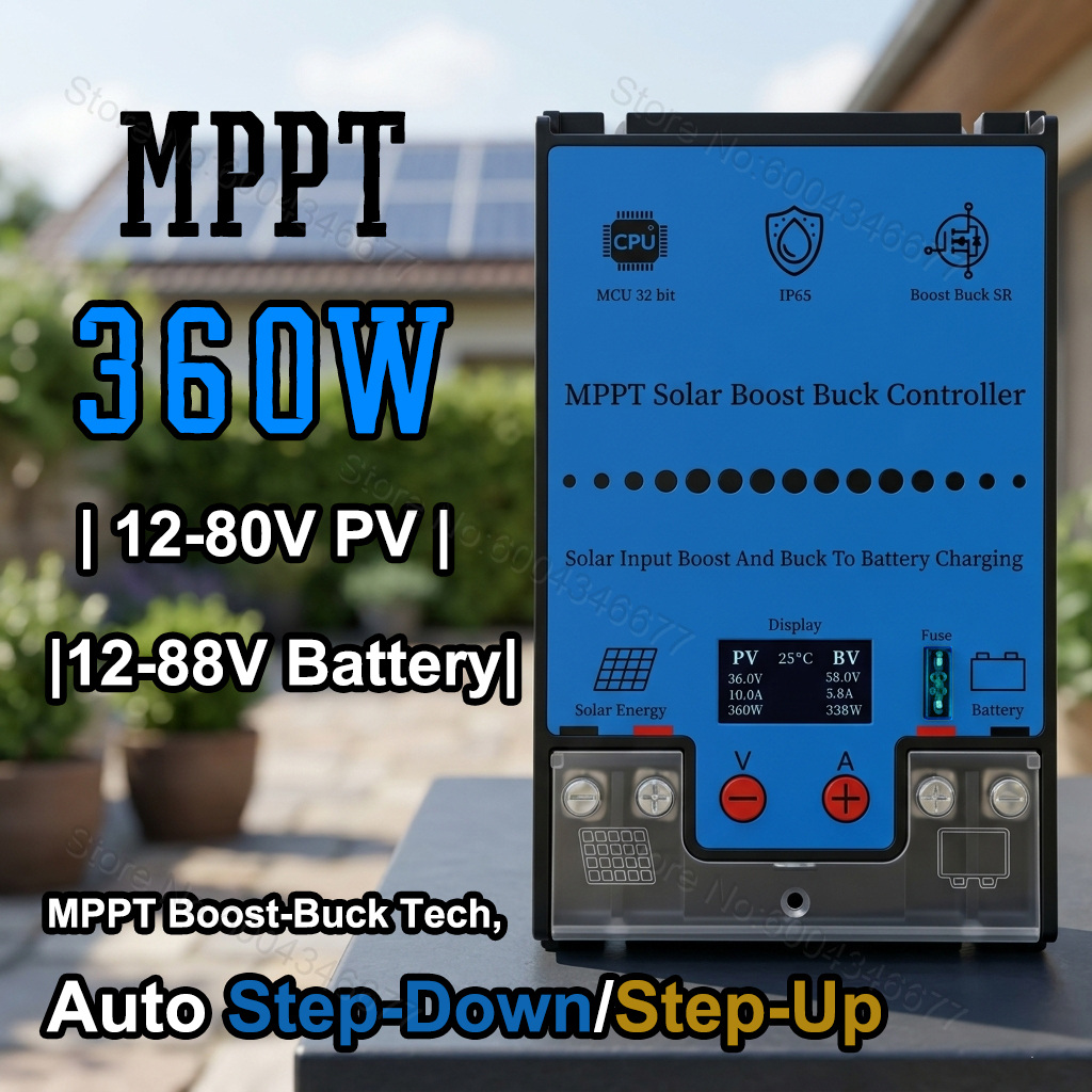 Drone Solar Charger - Kontroler solarny MPPT Buck Boost 10A