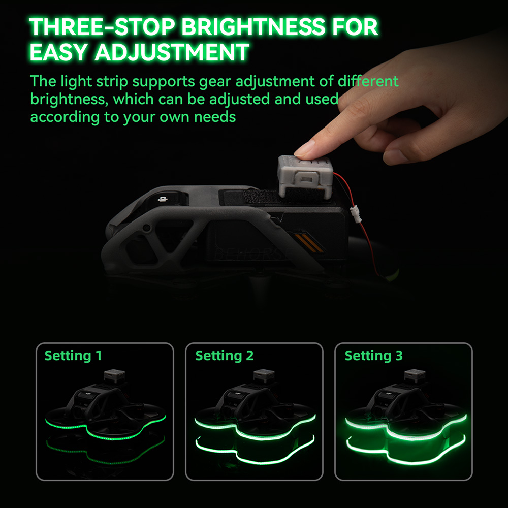 Paski świetlne LED RC do lampy – Drone Beacon Light recenzja i cena
