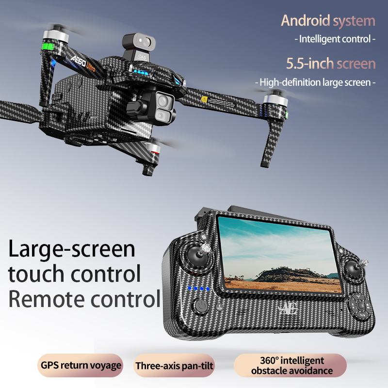 Profesjonalny dron AE60 GPS z  – Drone Power Bank recenzja i cena